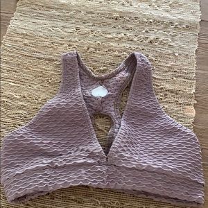 Booty by Brabants O/S crocskin sports bra